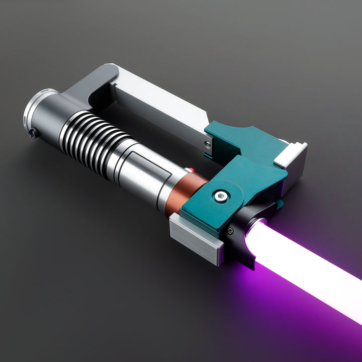 DamienSaber Lightsaber EB Green Light Saber Force FX Dueling Short Hilt 21CM