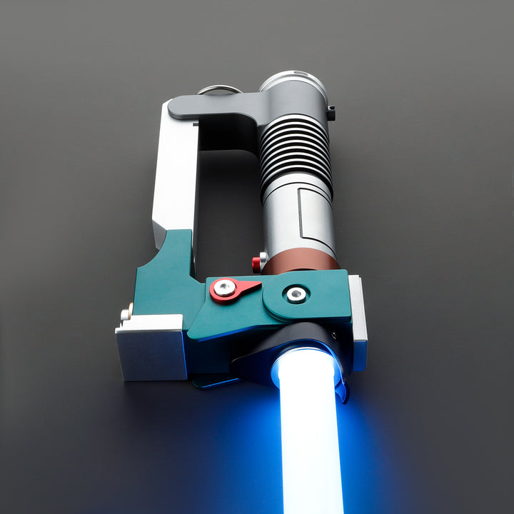 DamienSaber Lightsaber EB Green Light Saber Force FX Dueling Short Hilt 21CM