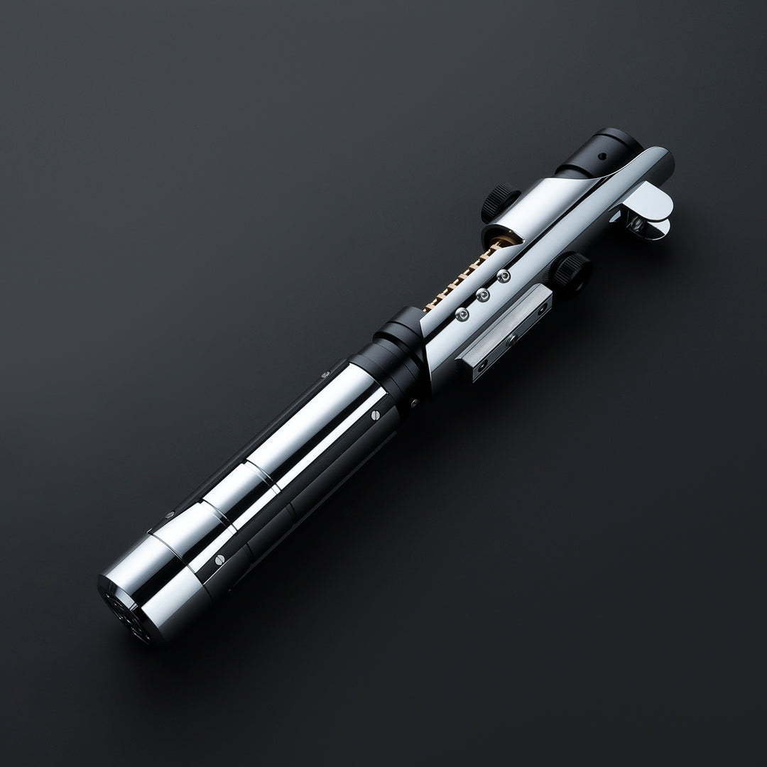 DamienSaber Lightsaber Starkiller V1 Light Saber with Crystal XENO3.0 Pogo Core Bluetooth Hilt 29CM