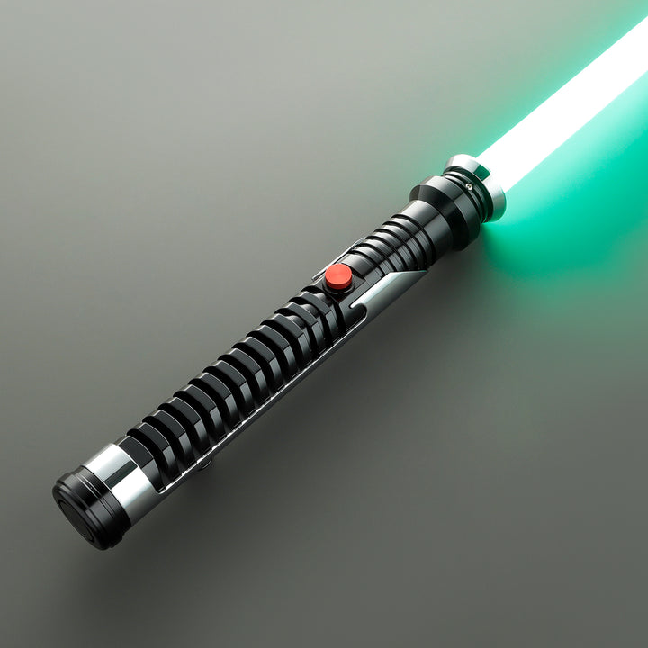 DamienSaber Lightsaber Qui Gon Jinn Lightsaber EP1 FX Xenopixel V3 Hilt 30.5CM