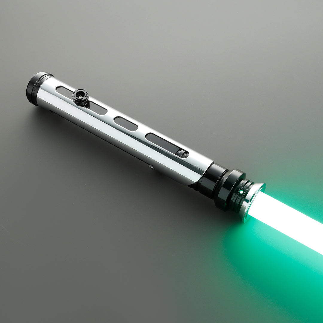 DamienSaber Lightsaber Qui Gon Jinn Lightsaber EP1 FX Xenopixel V3 Hilt 30.5CM