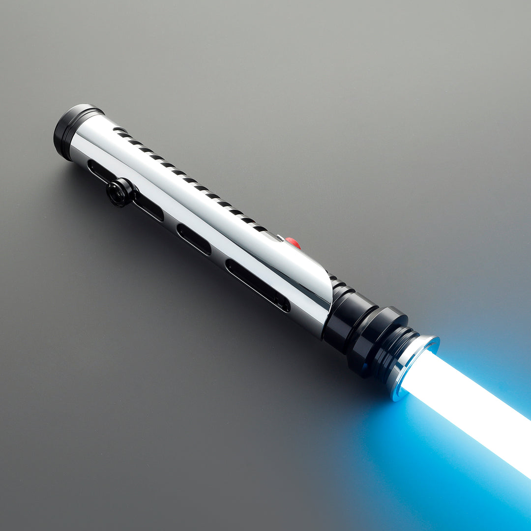 DamienSaber Lightsaber Qui Gon Jinn Lightsaber EP1 FX Xenopixel V3 Hilt 30.5CM