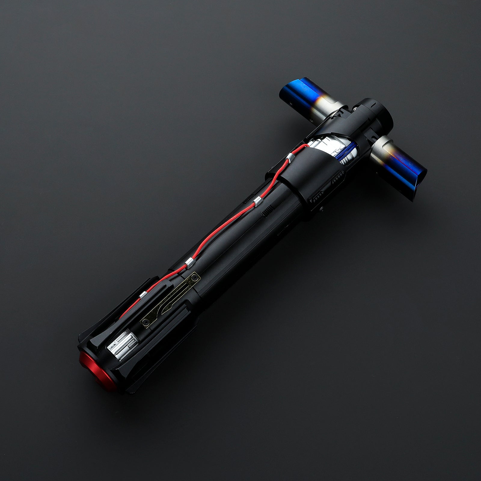 DAMIENSABER 青と赤のライトセーバー DamienSaber Lightsaber Crossguard KR Kylo Ren Light Saber
