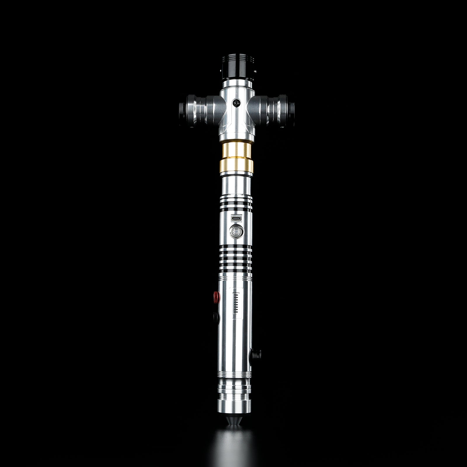 DamienSaber Lightsaber Crossguard Three Blades Light Saber DamienSaber Lightsaber Crossguard Three Blades Light Saber