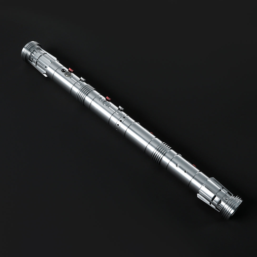 DamienSaber Lightsaber Darth Maul Saber Double Bladed Lightsaber Two Hilts Two Blades Hilt 26CM