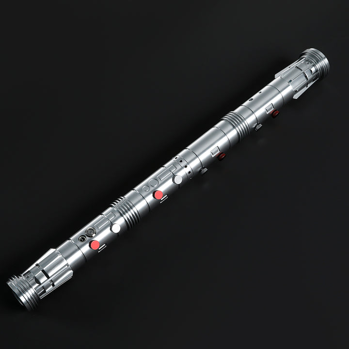 DamienSaber Lightsaber Darth Maul Saber Double Bladed Lightsaber Two Hilts Two Blades Hilt 26CM