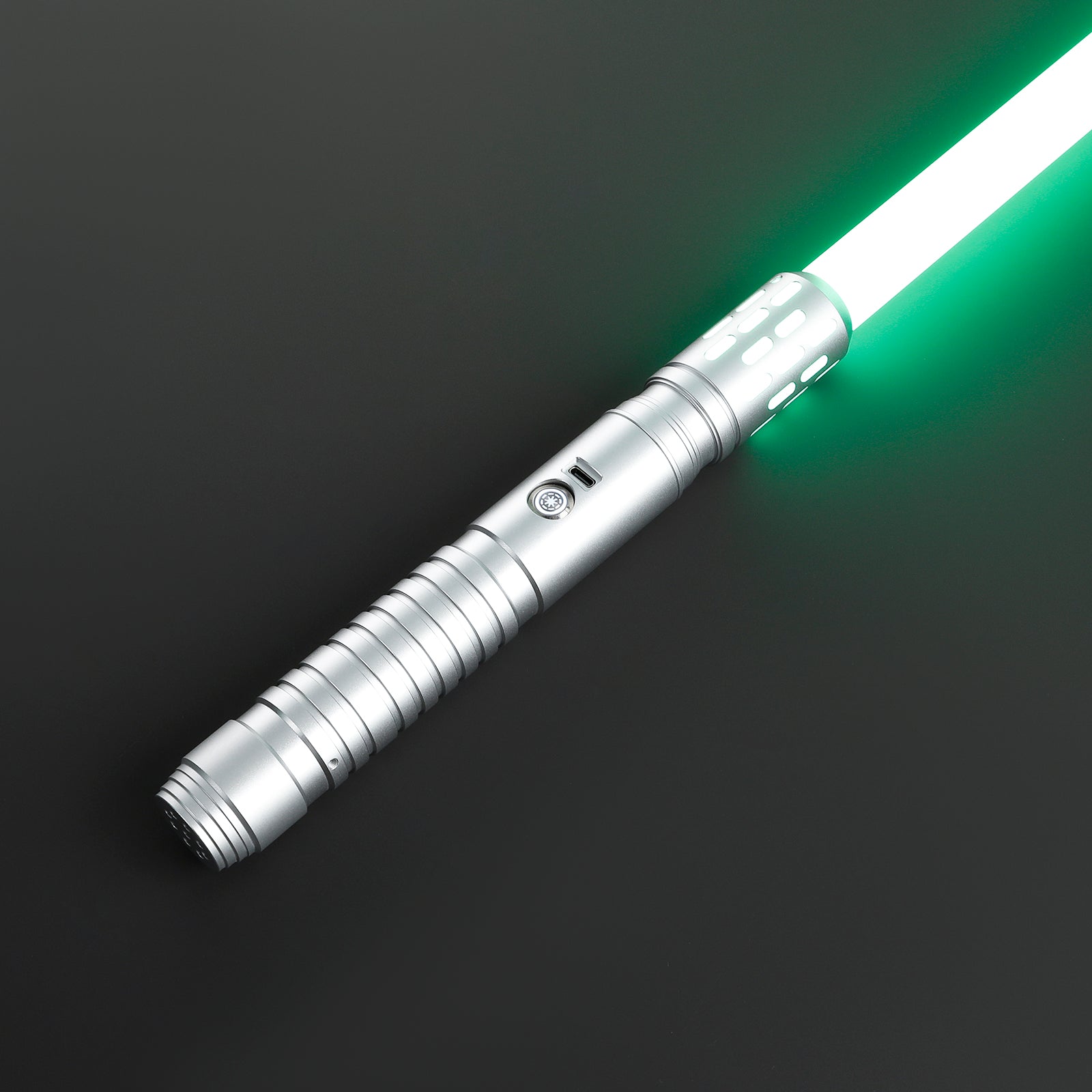DamienSaber Lightsaber HX Series Standard Silver Lightsaber XRGB3.0 Bl