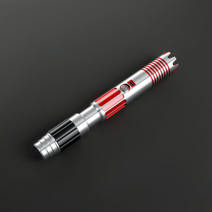 DamienSaber Lightsaber HX Series Red Light Saber Bluetooth Xenopixel 3.0 Hilt 26CM