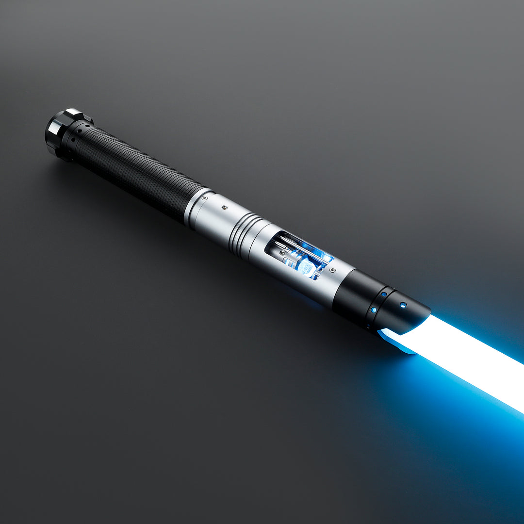 DamienSaber Lightsaber Crystal Light Saber Bluetooth Dual Ready Hilt 34CM