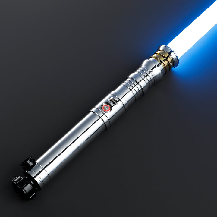 DamienSaber Lightsaber RVS Light Saber Red Dark Side Metal Hilt 28.8CM