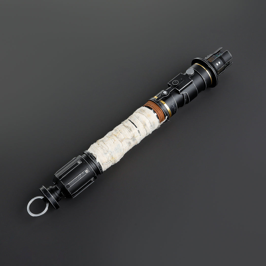 DamienSaber Lightsaber Cere Junda Inspired Light Saber Xenopixel V3 1 Inch Polycarbonate Blade Hilt 38CM