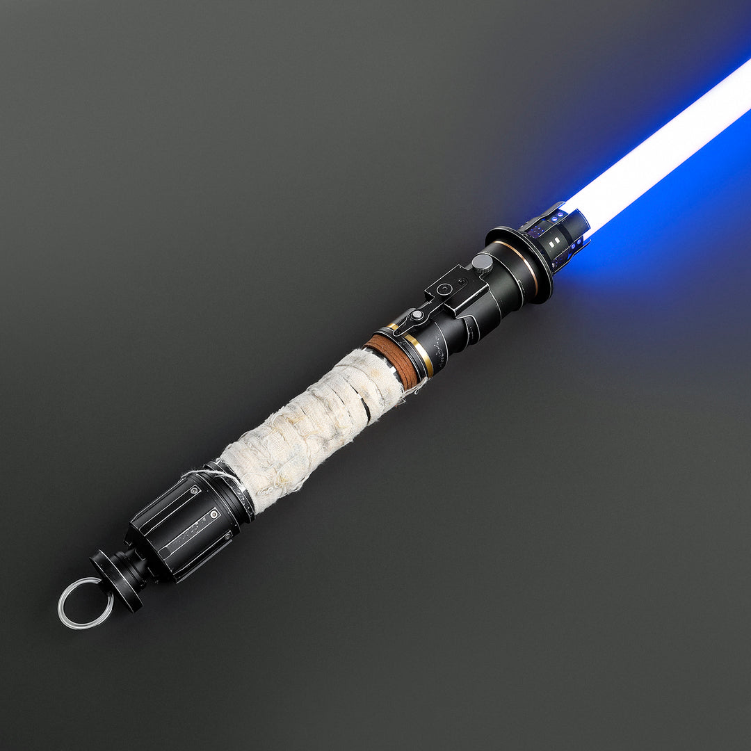 DamienSaber Lightsaber Cere Junda Inspired Light Saber Xenopixel V3 1 Inch Polycarbonate Blade Hilt 38CM