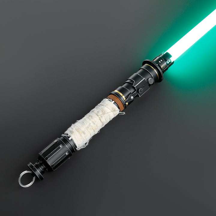 DamienSaber Lightsaber Cere Junda Inspired Light Saber Xenopixel V3 1 Inch Polycarbonate Blade Hilt 38CM