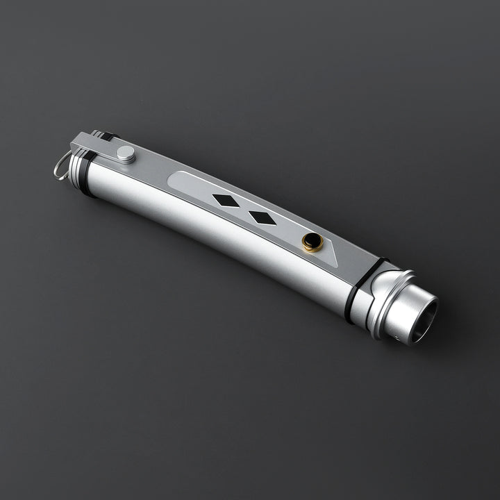 DamienSaber Lightsaber Tano Variant Light Saber Force FX White Lightsaber Double Blades & Handles