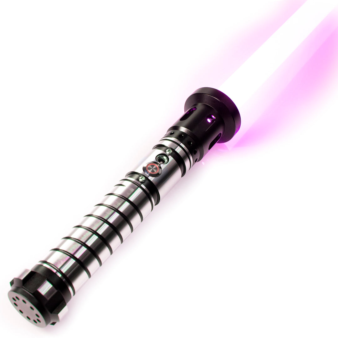 DamienSaber Lightsaber Smooth Swing XRGB3.0 Lightsaber Black Hilt 24CM