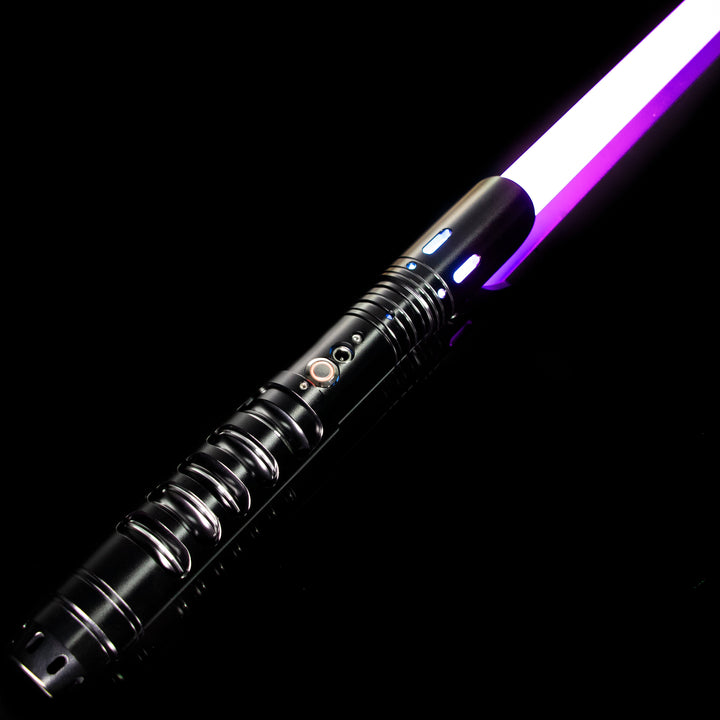 DamienSaber Light Saber Baselit 9 Sound Fonts Double Bladed Combainable Heavy Dueling Combat Lightsabers