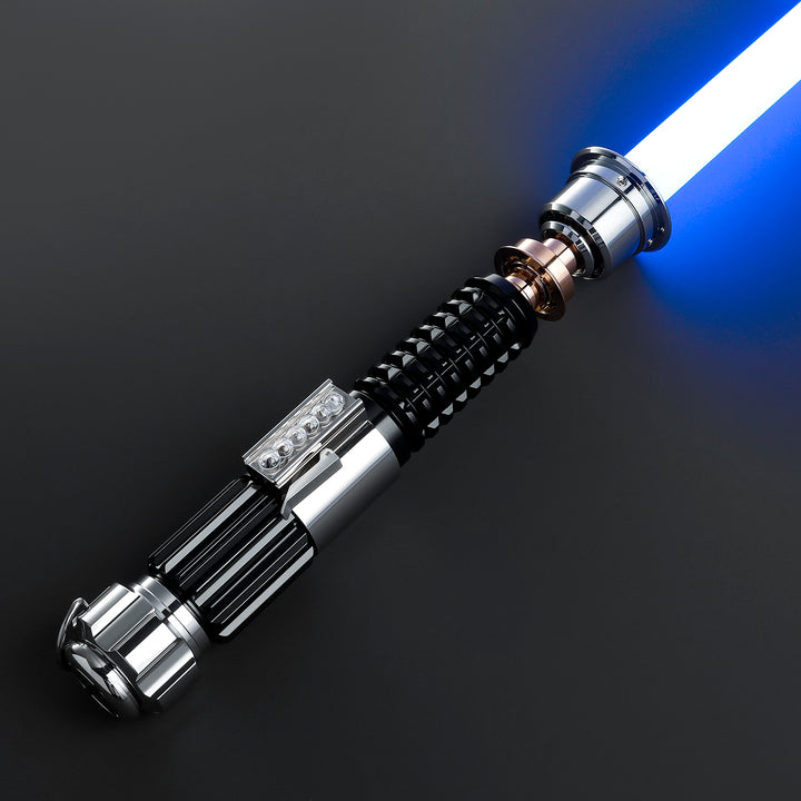 DamienSaber Lightsaber OWK Light Saber Blue Obi EP4 FX Hilt 28CM