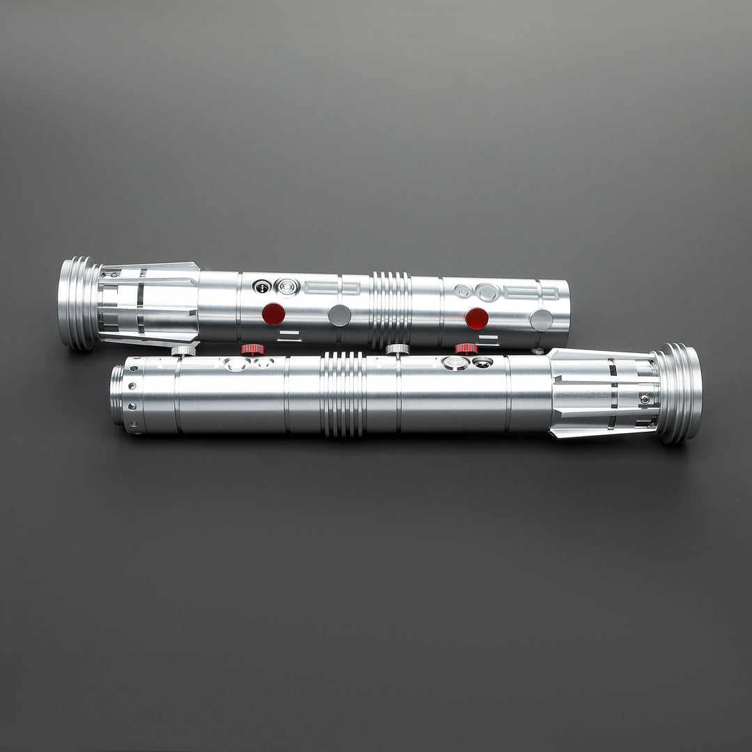 DamienSaber Lightsaber Darth Maul Saber Double Bladed Lightsaber Two Hilts Two Blades Hilt 26CM