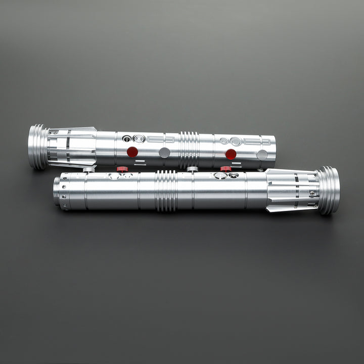 DamienSaber Lightsaber Darth Maul Saber Double Bladed Lightsaber Two Hilts Two Blades Hilt 26CM