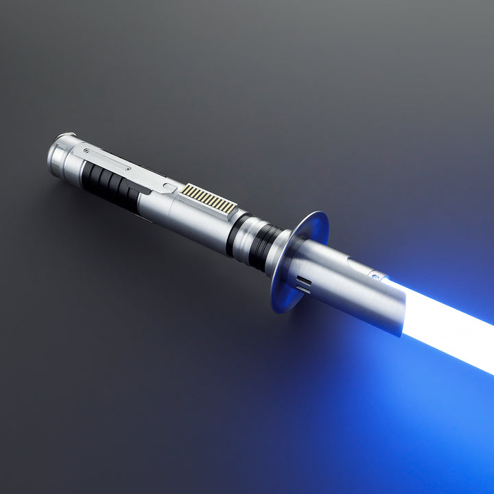 DamienSaber Lightsaber Jedi Ezra 3 Inspired Light Saber Xenopixel V3 1 Inch Polycarbonate Blade Hilt 28.5CM