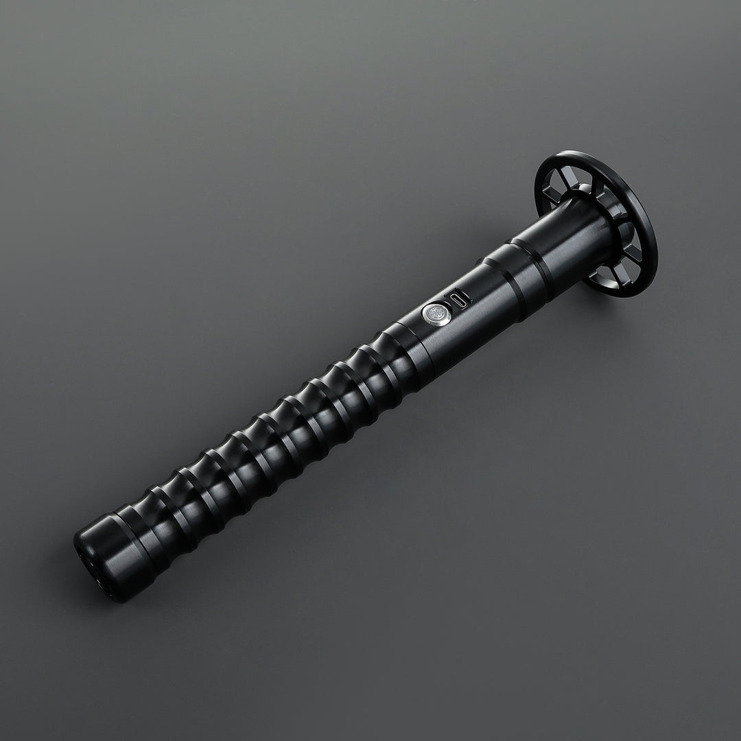 DamienSaber Lightsaber Best Heavy Dueling Light Saber for Competition Xenopixel V3 Long Hilt 30CM