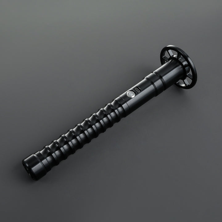 DamienSaber Lightsaber Best Heavy Dueling Light Saber for Competition Xenopixel V3 Long Hilt 30CM