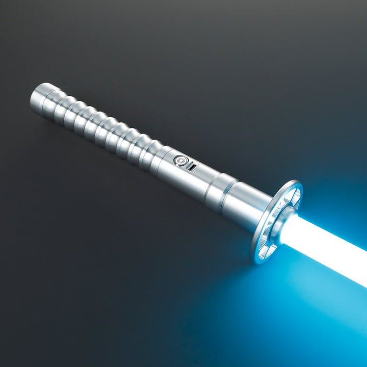 DamienSaber Lightsaber Best Heavy Dueling Light Saber for Competition Xenopixel V3 Long Hilt 30CM