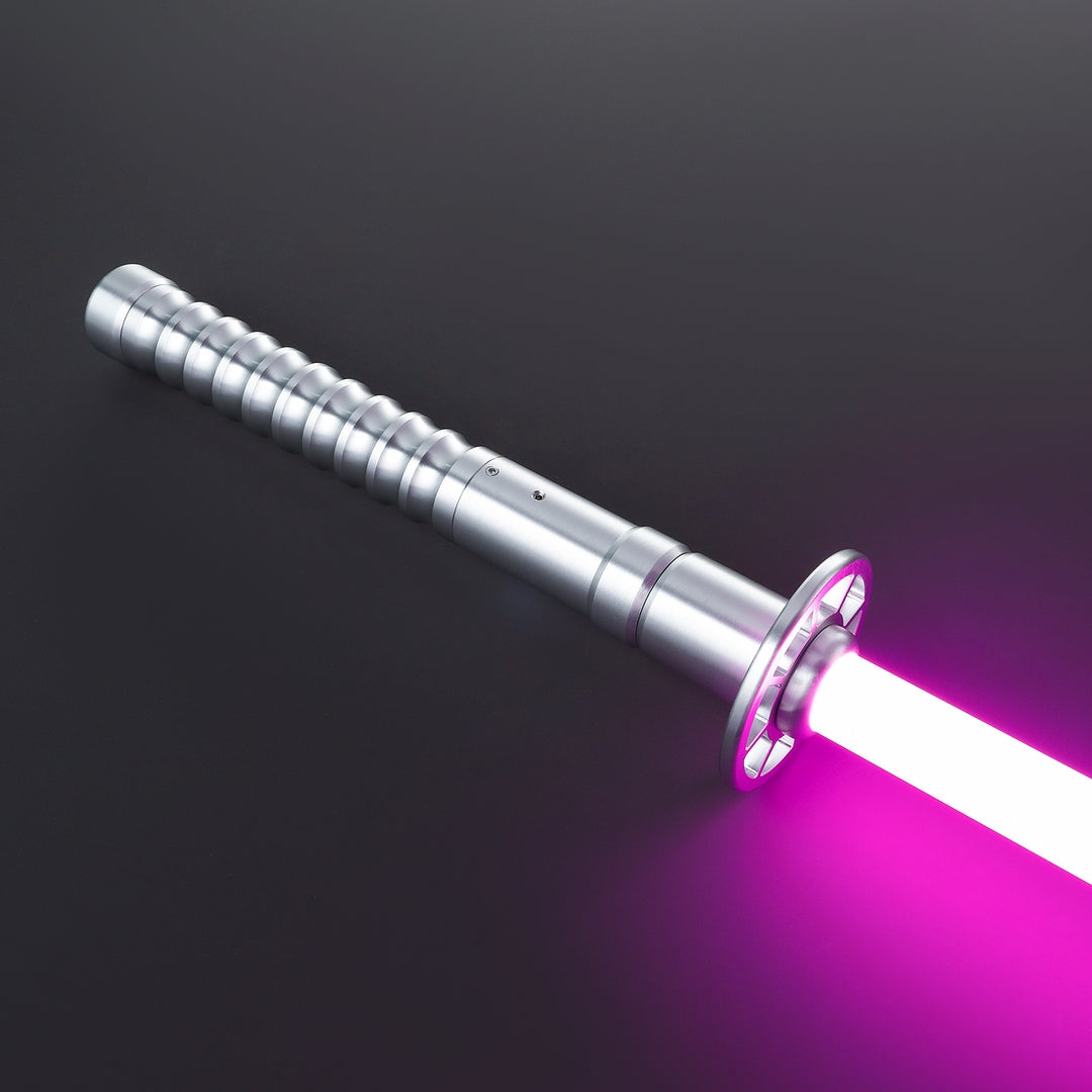 DamienSaber Lightsaber Best Heavy Dueling Light Saber for Competition Xenopixel V3 Long Hilt 30CM