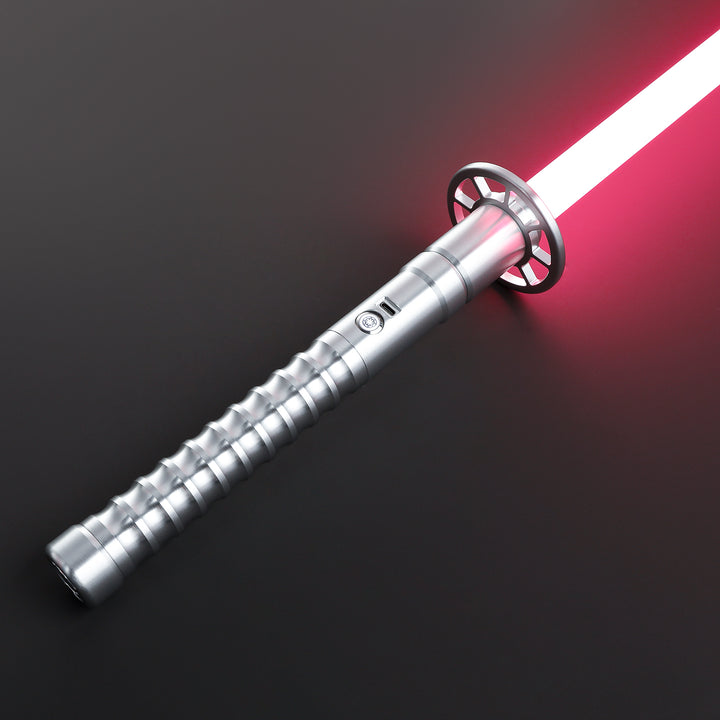 DamienSaber Lightsaber Best Heavy Dueling Light Saber for Competition Xenopixel V3 Long Hilt 30CM