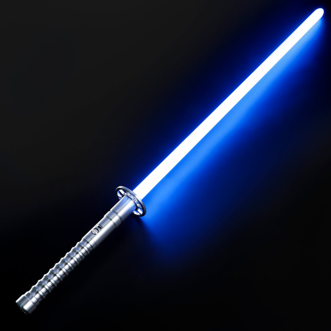 DamienSaber Lightsaber Best Heavy Dueling Light Saber for Competition Xenopixel V3 Long Hilt 30CM