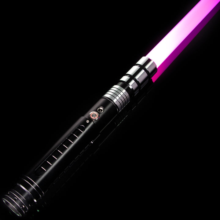 DamienSaber Lightsaber Dual Tone Light Saber Infinite Color Chaging with 34 Sound Fonts Hilt 29CM