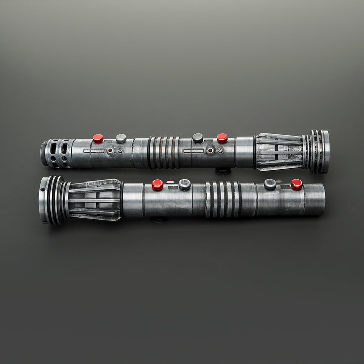 DamienSaber Lightsaber Maul & Asajj Ventress Light Saber Splitable Double Blades Hilt 63.5CM