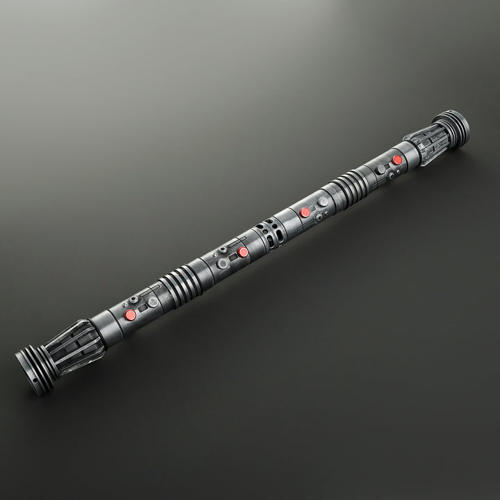 DamienSaber Lightsaber Maul & Asajj Ventress Light Saber Splitable Double Blades Hilt 63.5CM