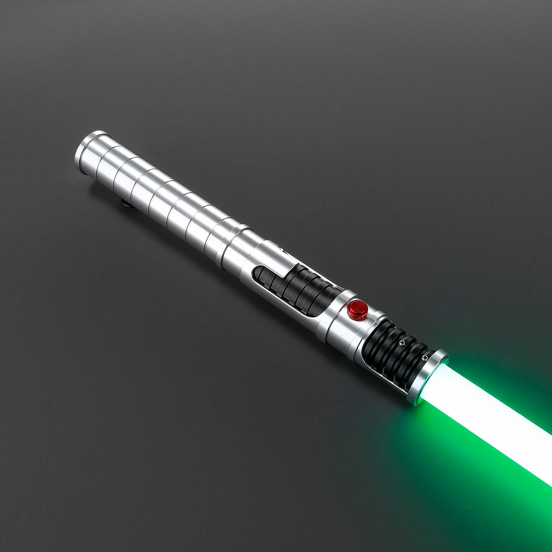 DamienSaber Quinlan Vos's Crystal Lightsaber Bluetooth App Control Neopixel Blade Hilt 31CM