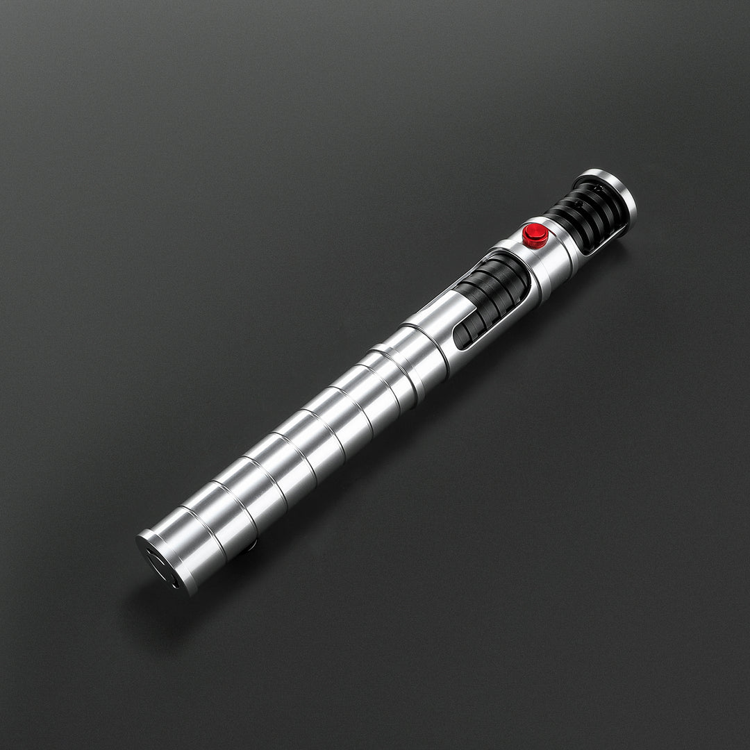 DamienSaber Quinlan Vos's Crystal Lightsaber Bluetooth App Control Neopixel Blade Hilt 31CM