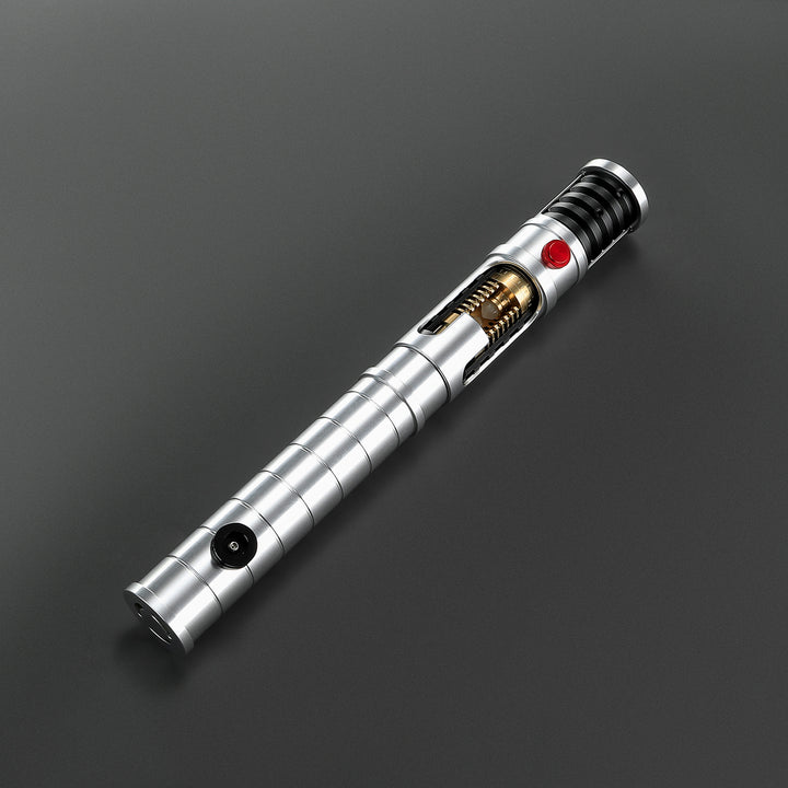 DamienSaber Quinlan Vos's Crystal Lightsaber Bluetooth App Control Neopixel Blade Hilt 31CM