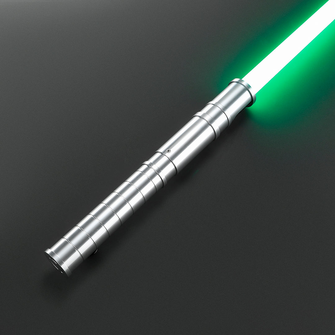 DamienSaber Quinlan Vos's Crystal Lightsaber Bluetooth App Control Neopixel Blade Hilt 31CM