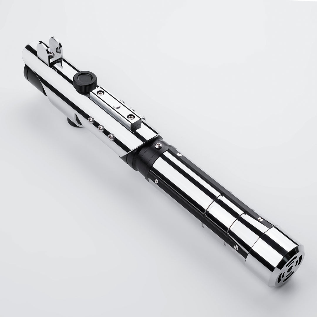 DamienSaber Lightsaber Starkiller V1 Light Saber with Crystal XENO3.0 Pogo Core Bluetooth Hilt 29CM