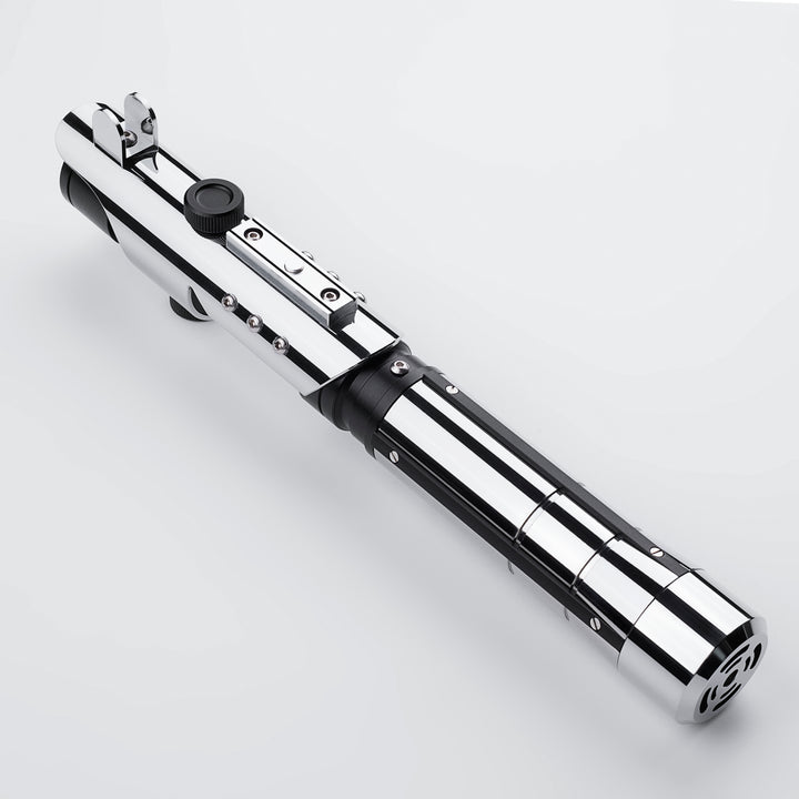 DamienSaber Lightsaber Starkiller V1 Light Saber with Crystal XENO3.0 Pogo Core Bluetooth Hilt 29CM