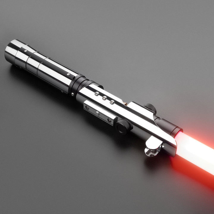DamienSaber Lightsaber Starkiller V1 Light Saber with Crystal XENO3.0 Pogo Core Bluetooth Hilt 29CM