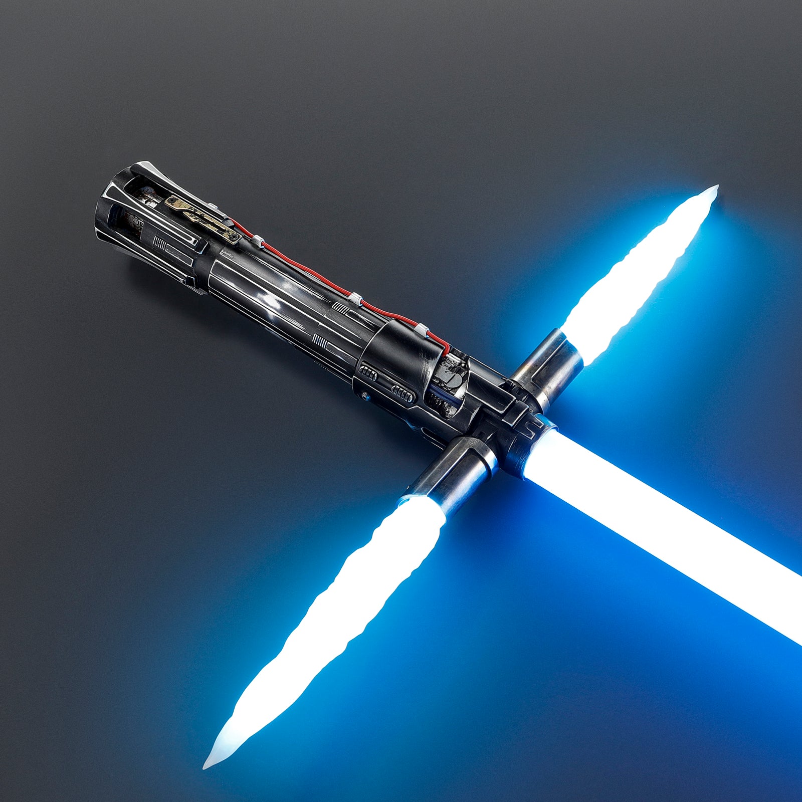 DamienSaber Lightsaber Crossguard KR Light Saber Red KR Black Series X
