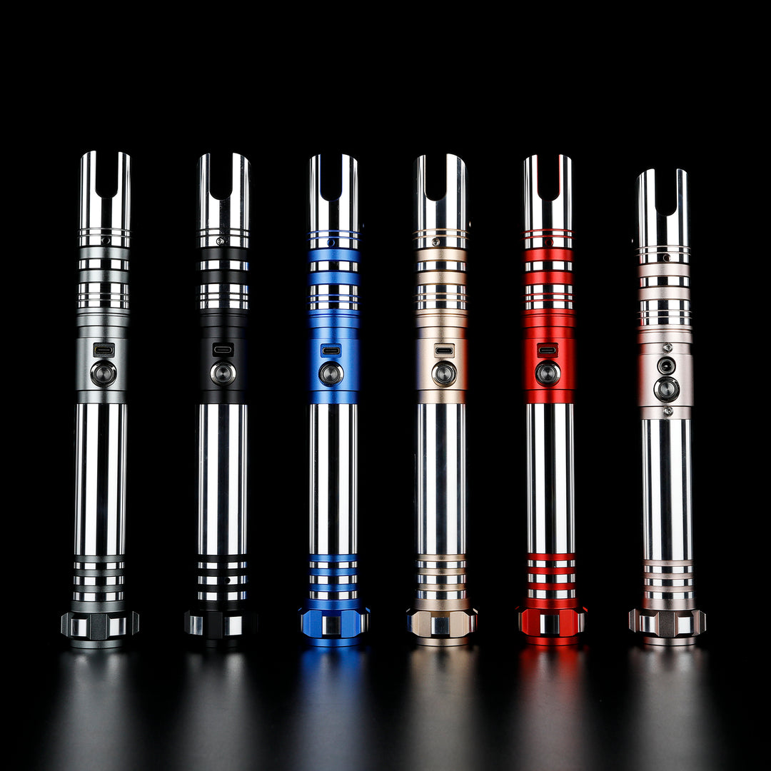 DamienSaber Lightsaber Force FX Light Saber with Xenopixel V3 Core Hot Saber Metal Hilt 26CM