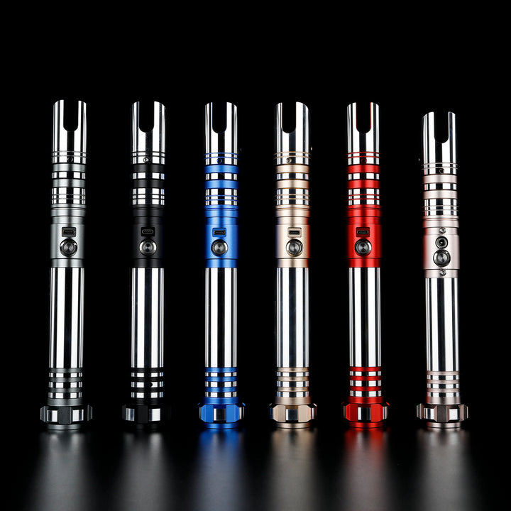 DamienSaber Lightsaber Force FX Light Saber with Xenopixel V3 Core Hot Saber Metal Hilt 26CM