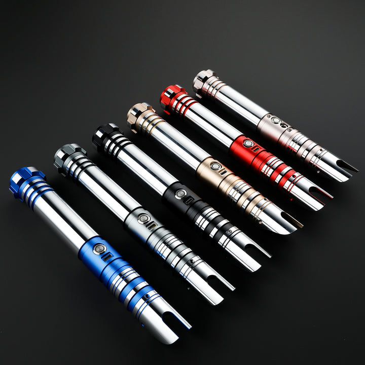 DamienSaber Lightsaber Force FX Light Saber with Xenopixel V3 Core Hot Saber Metal Hilt 26CM