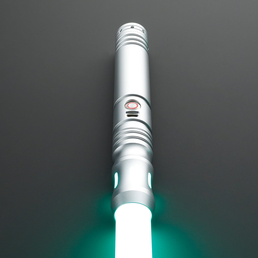 DamienSaber Lightsaber Baselit 4 Sound Fonts Lightsaber Hilt 27.5CM