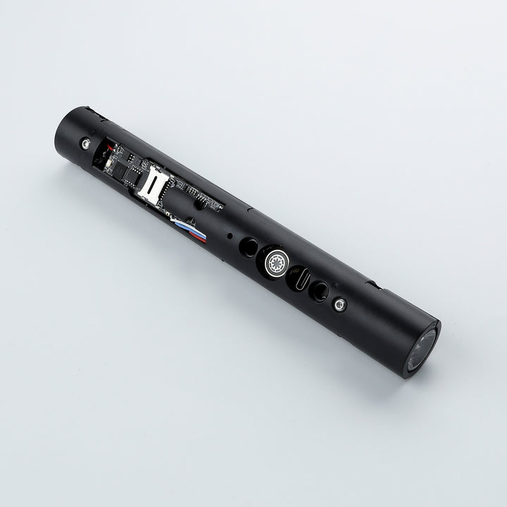 Damiensaber Lightsaber Soundboard Electronic Kit XRGB3.0 Xenopixel XENO3.0 Smooth Swing Soundboard with Infinite Color Changing 34 Sound Fonts FOC Lock Up Blaster Gravity Sensor Bluetooth APP Supporting Kit