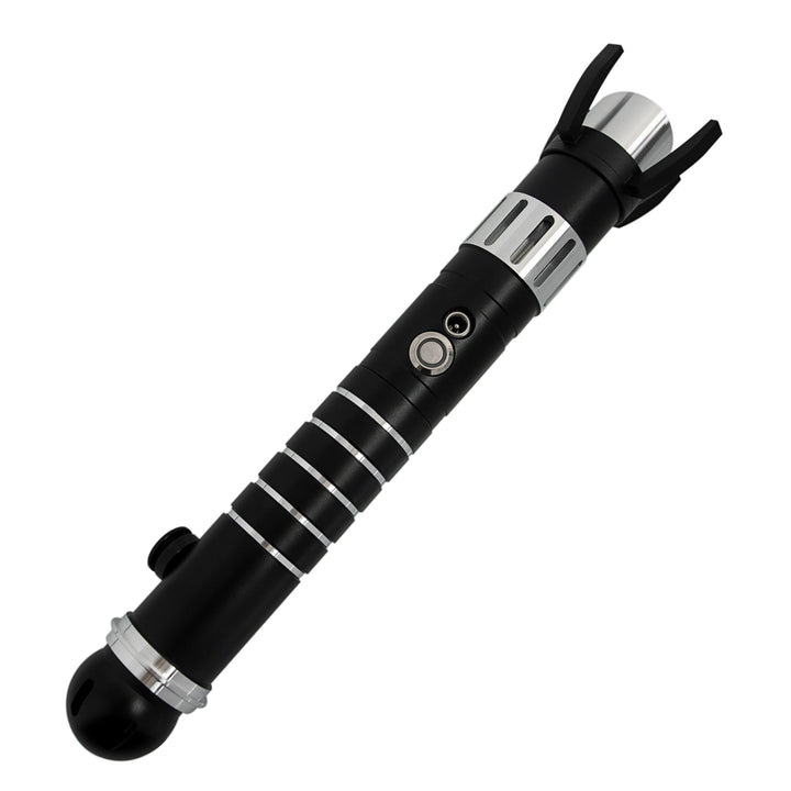 DamienSaber Lightsaber Loki Upgrade Force FX Light Saber Bluetooth Spider Black Hilt 28CM