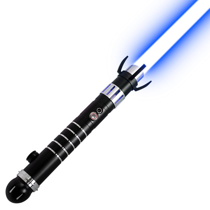 DamienSaber Lightsaber Loki Upgrade Force FX Light Saber Bluetooth Spider Black Hilt 28CM