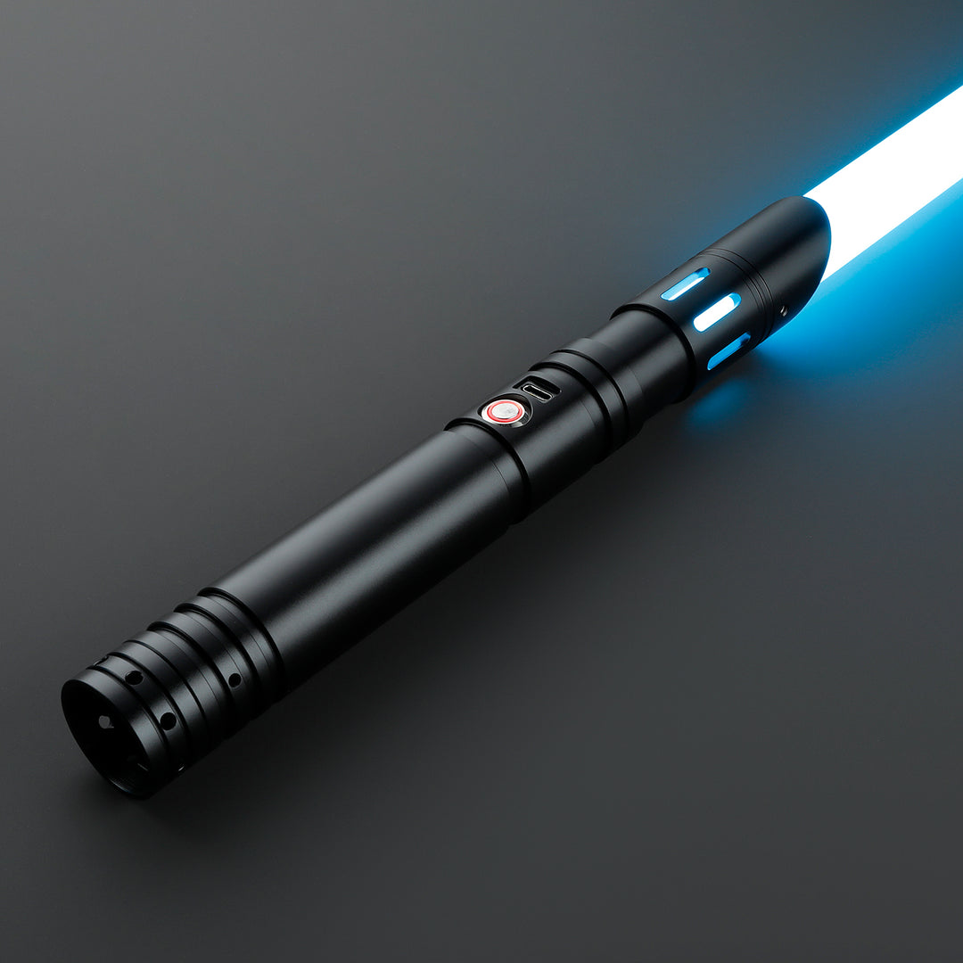 DamienSaber Lightsaber RGB Baselit Dual Lightsaber Hilt 27.5CM