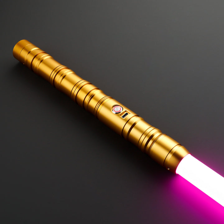 DamienSaber Lightsaber Bluetooth Light Saber FOC Xenpixel V3 Pixel to RGB Hilt 29CM